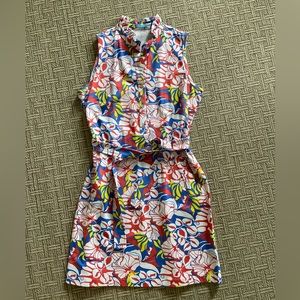 J. McLaughlin floral dress
